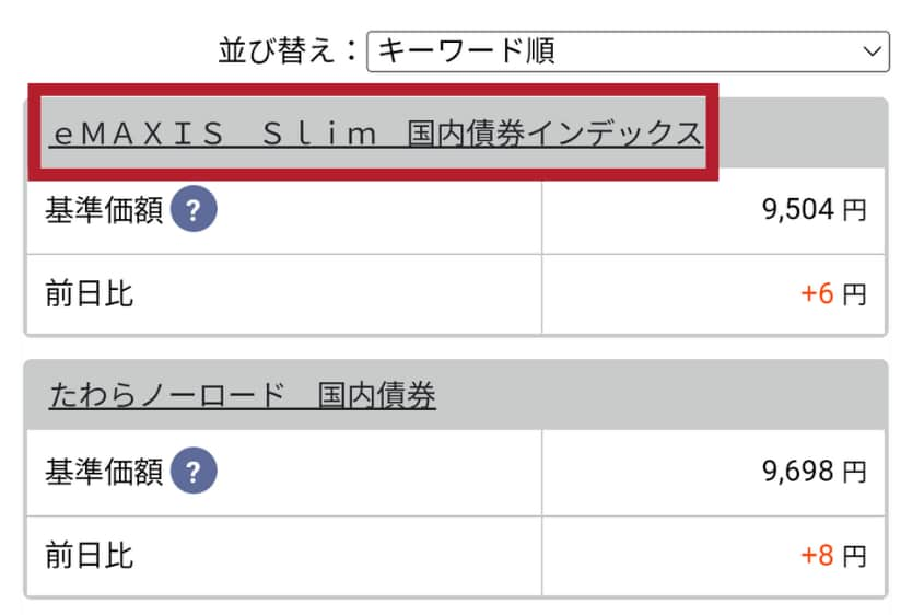 マネックス証券で投資信託をdポイントで買う手順2