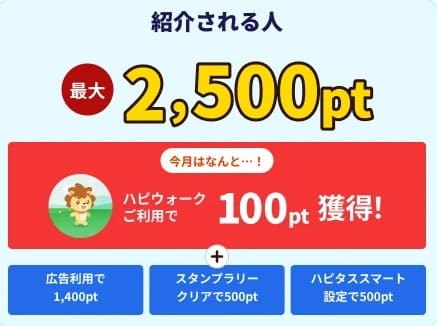 ハピタス入会キャンペーン(2026年4月)